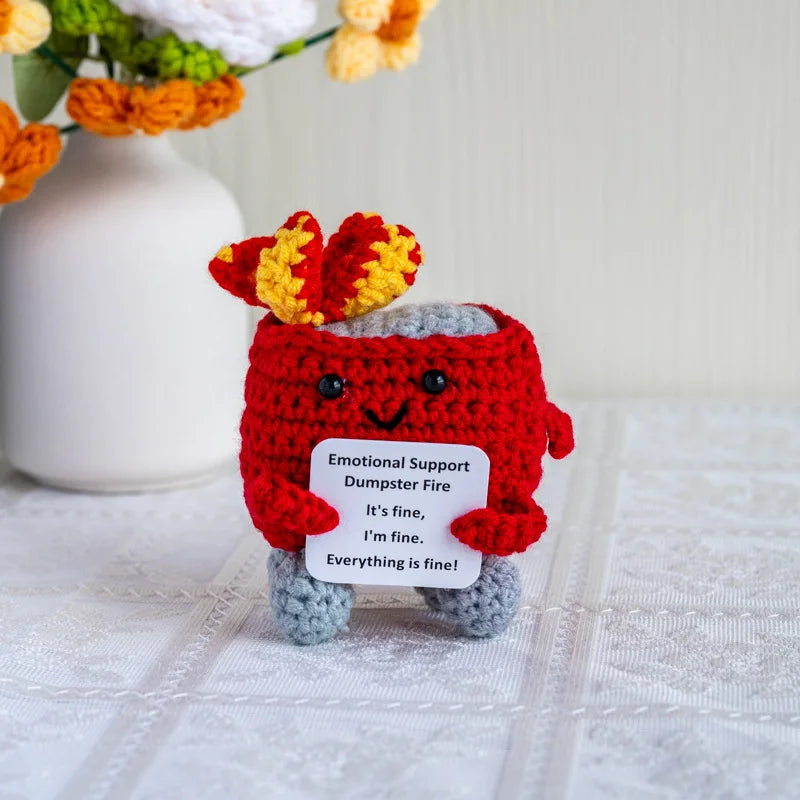 Handmade Emotional Support Crochet Buddies
