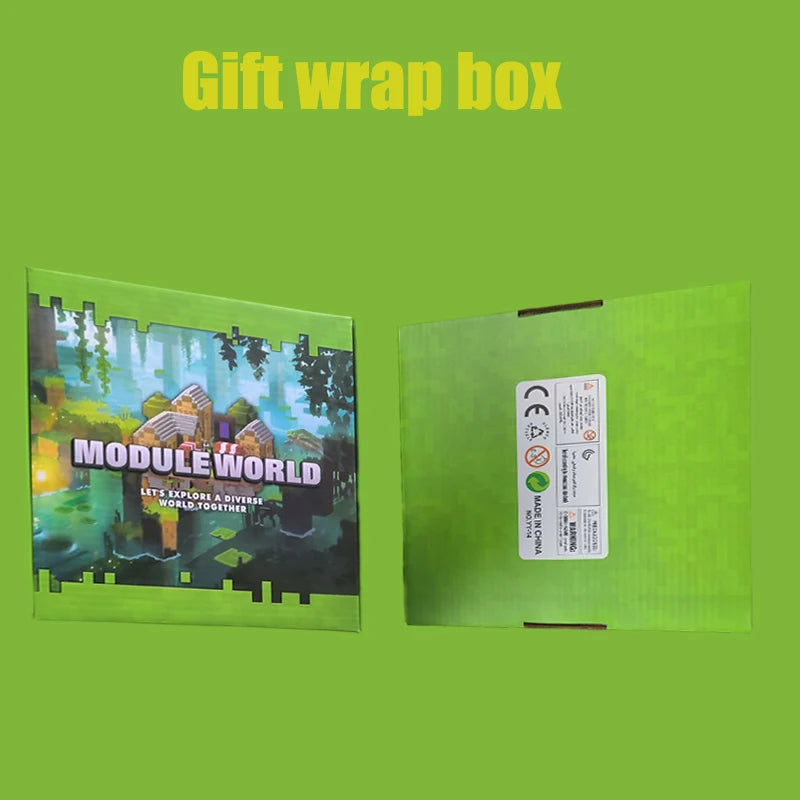 MagnaBlock Magnetic Building Blocks Set w/ Gift Box (400 pieces)