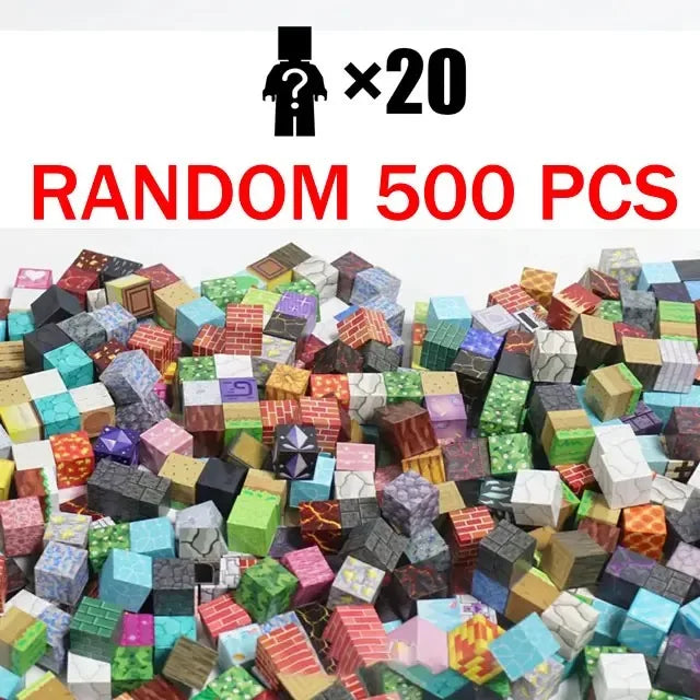 Magnetic Random Building Blocks (includes Dolls)