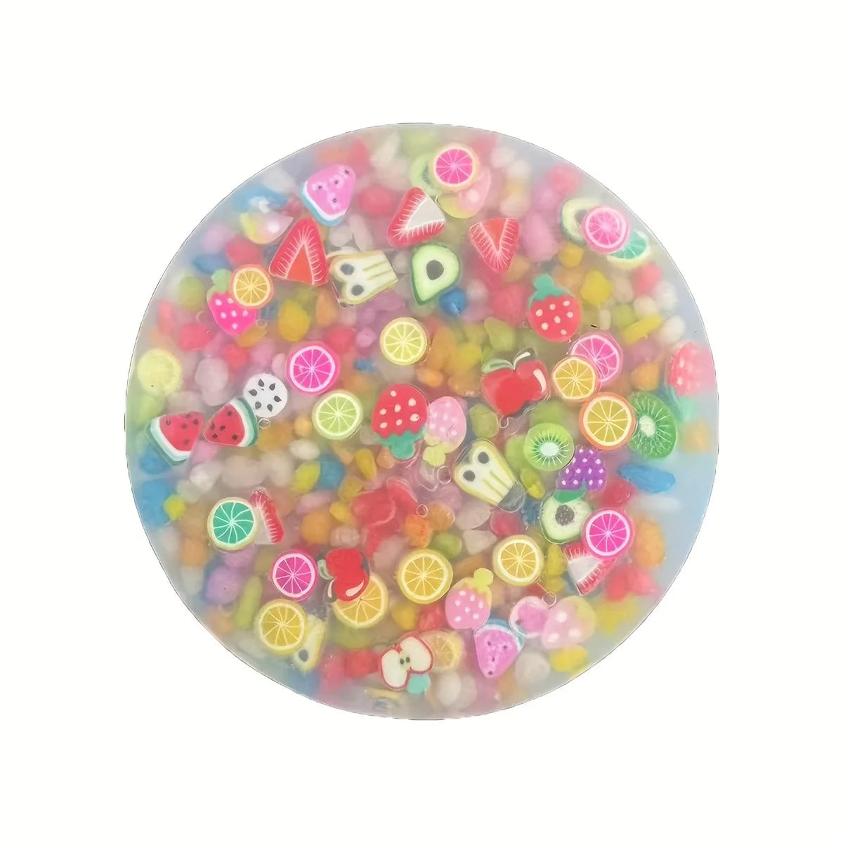 Fruit slice bead skin picking pad