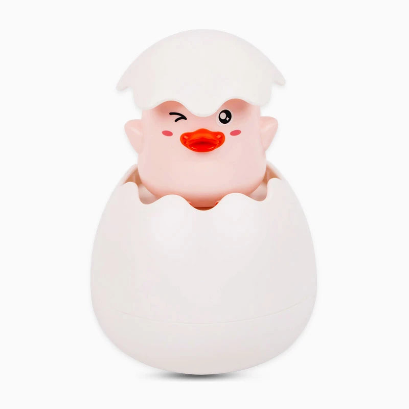Active Playthings baby bath toys water spray with cute chick design in egg shell for fun bath time