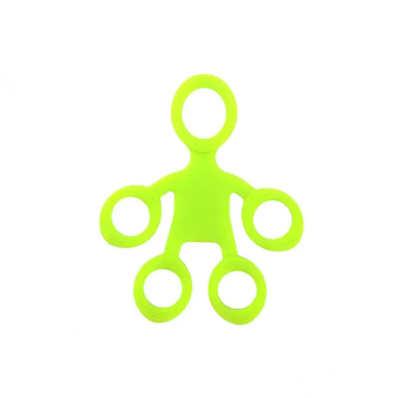 Bright green finger grip strength trainer from ActivePlaythings for improved hand strength and dexterity