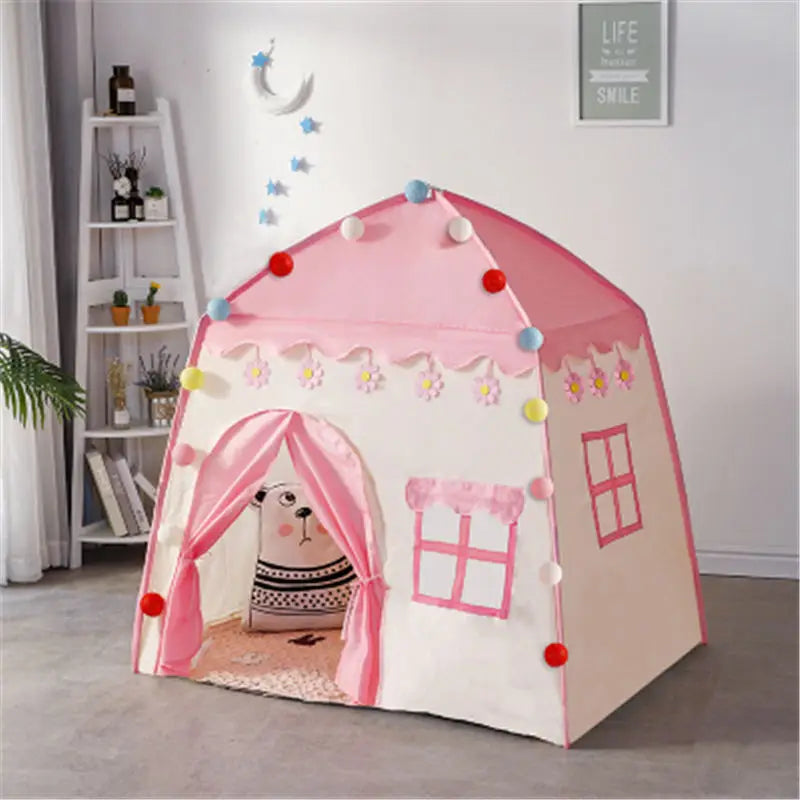 ActivePlaythings kids indoor play tent with colorful decorations and cute design for imaginative play