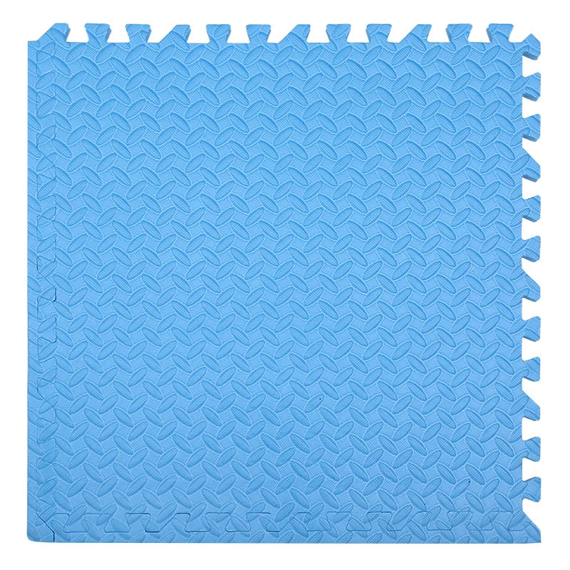 ActivePlaythings kids interlocking foam mat in blue, ideal for soft play areas and children's rooms