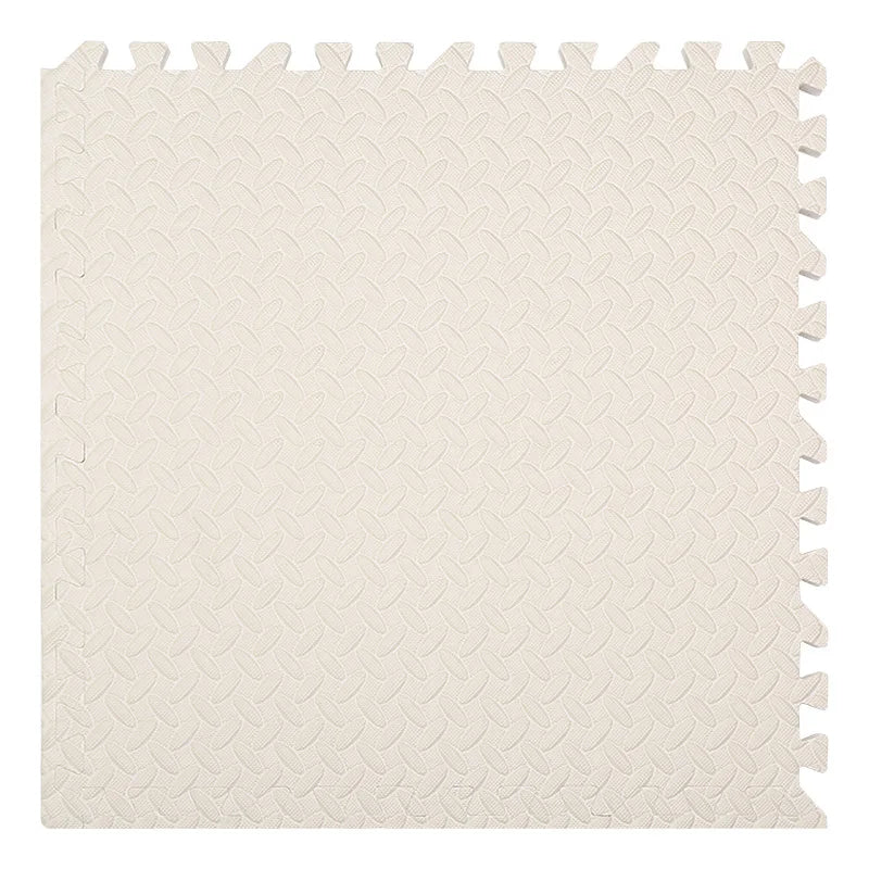 ActivePlaythings kids interlocking foam mat in soft white for comfortable play areas