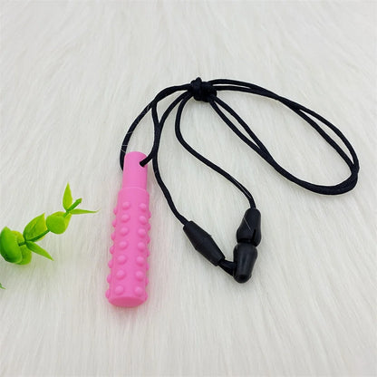 Sensory Chew Necklace Oral Aid Teether Toy for Autism, Hyperactivity, Infant Breastfeeding or Special Needs