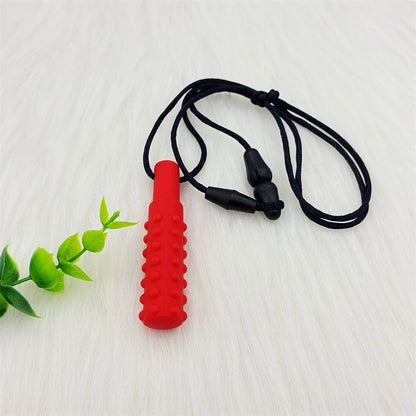 Sensory Chew Necklace Oral Aid Teether Toy for Autism, Hyperactivity, Infant Breastfeeding or Special Needs
