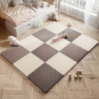 EVA Foam Patchwork Soft Play Mat - Interlocking Floor Tiles