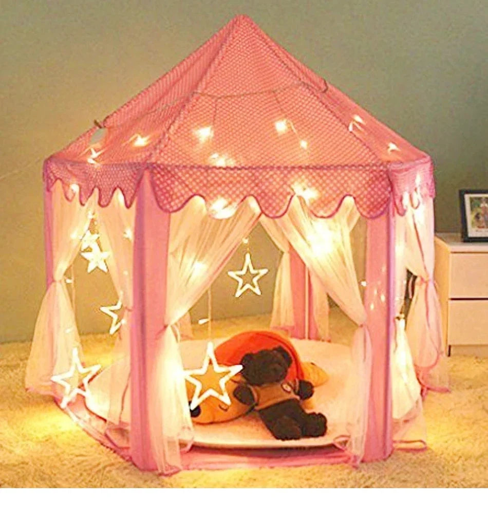 Girls Princess Castle Play Tent