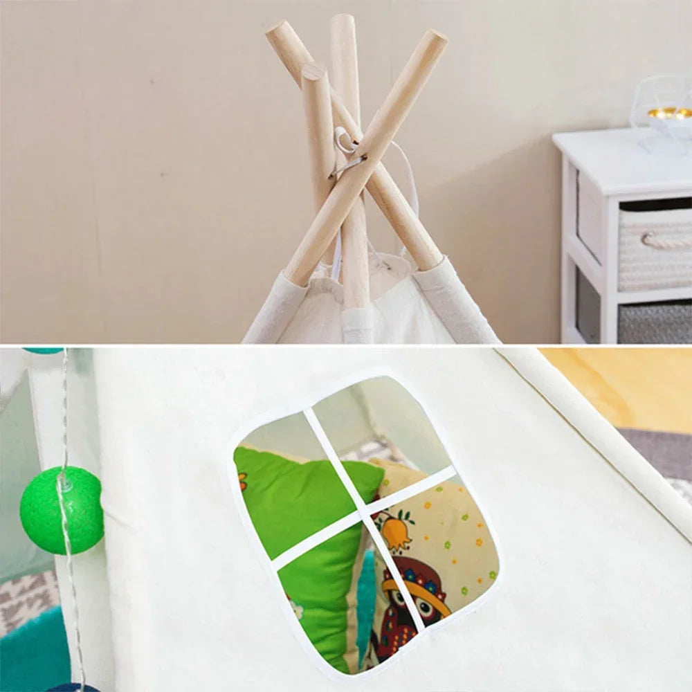 Portable Kids Play Tent Teepee