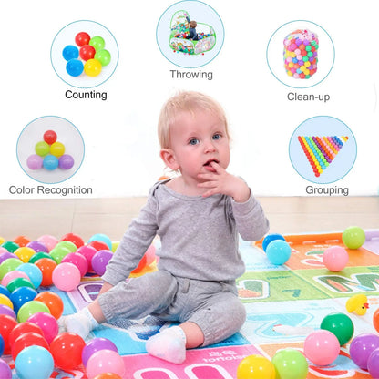 50 Plastic Balls for Play Houses and Ball Pits