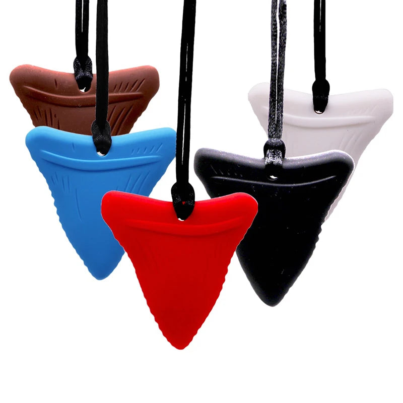 Silicone Chew Necklace for Teething, Sensory Issues