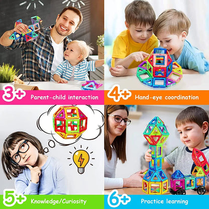 Magnetic Building Blocks Designer Construction Set