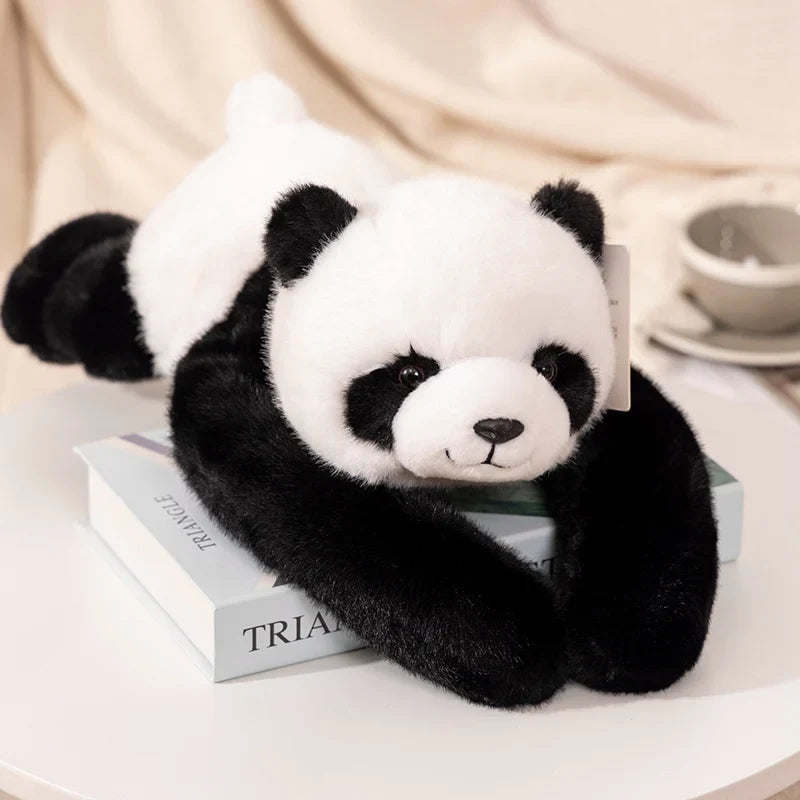 Weighted plush bear, front view