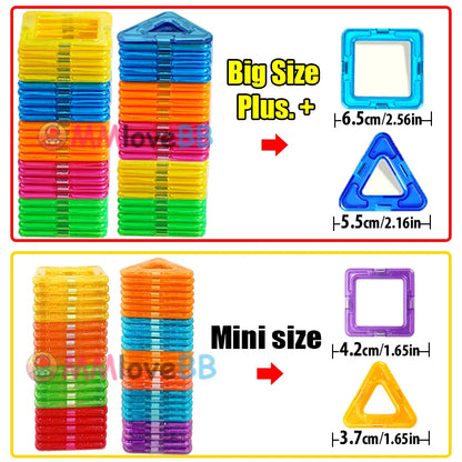 Magnetic Building Blocks Designer Construction Set