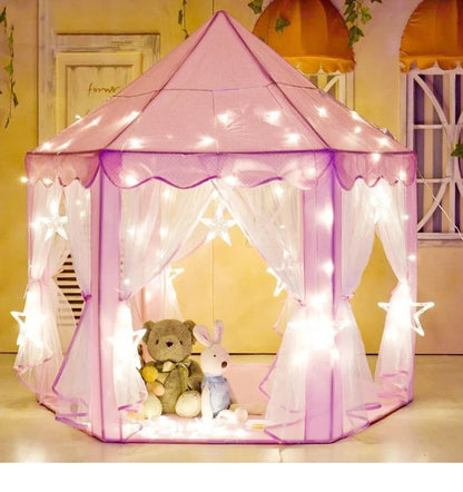 Girls Princess Castle Play Tent