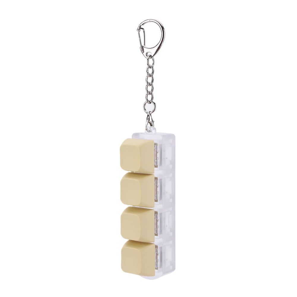 Keyboard Button Fidget Keychain