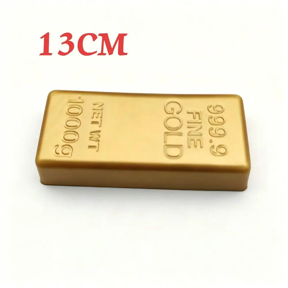 Gold bar stress toy, 5.1 inch