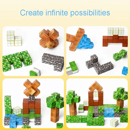 Magnetic Random Building Blocks (includes Dolls)
