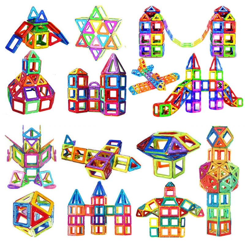 Magnetic Building Blocks Designer Construction Set