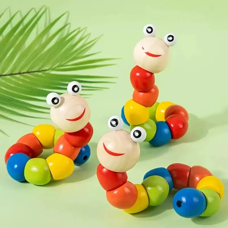 Hungry Caterpillar Wooden Toy