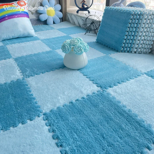 Soft Plush Children Play Puzzle Mat