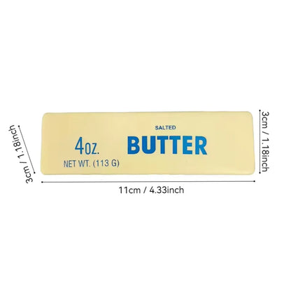 Mini butter squishy, about 4.3 inches long