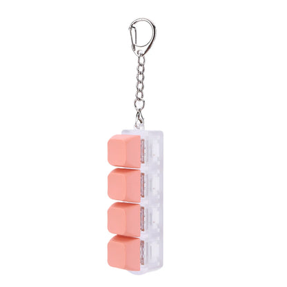Keyboard Button Fidget Keychain