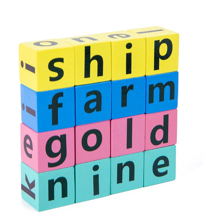 Wooden Word Spelling Game / Alphabet Learning Toy