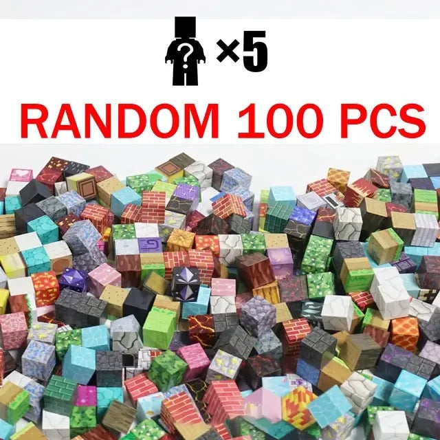 Magnetic Random Building Blocks (includes Dolls)