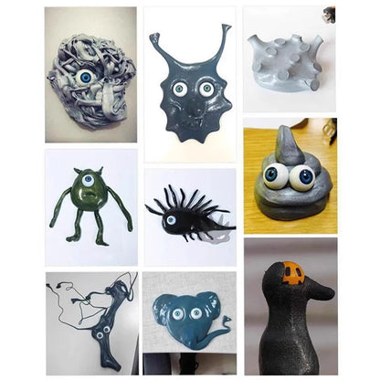 Magnetic Mastic Ferrofluid Playdough