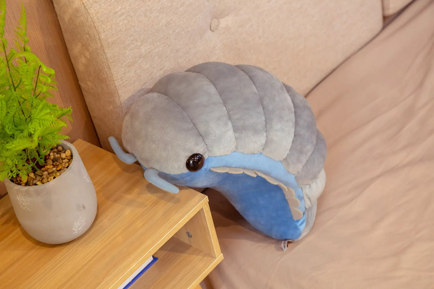 Pill Bug Plushie / Potato Bug Stuffed Animal Super Cute