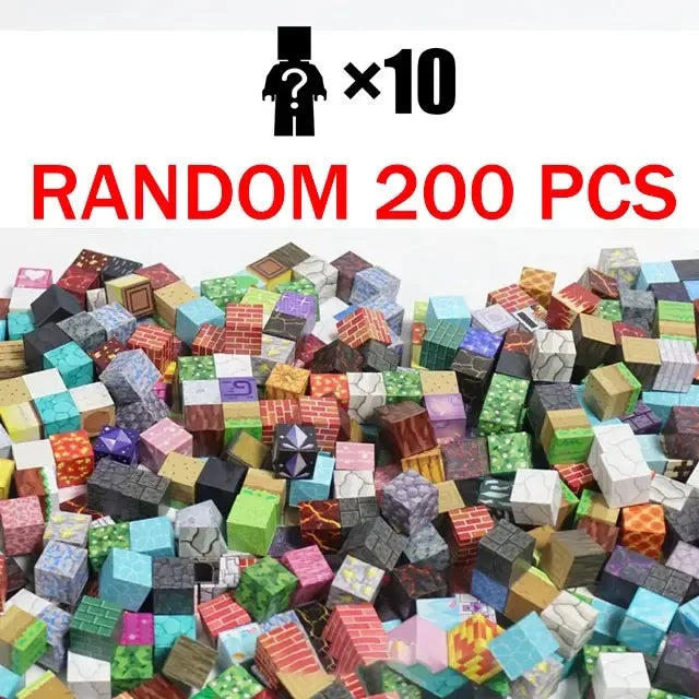 Magnetic Random Building Blocks (includes Dolls)