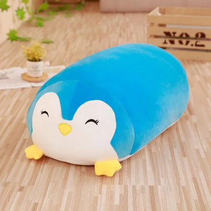 Blue Penguin Tactile Toy Pillow from ActivePlaythings, an animal themed therapeutic pillow for sensory comfort