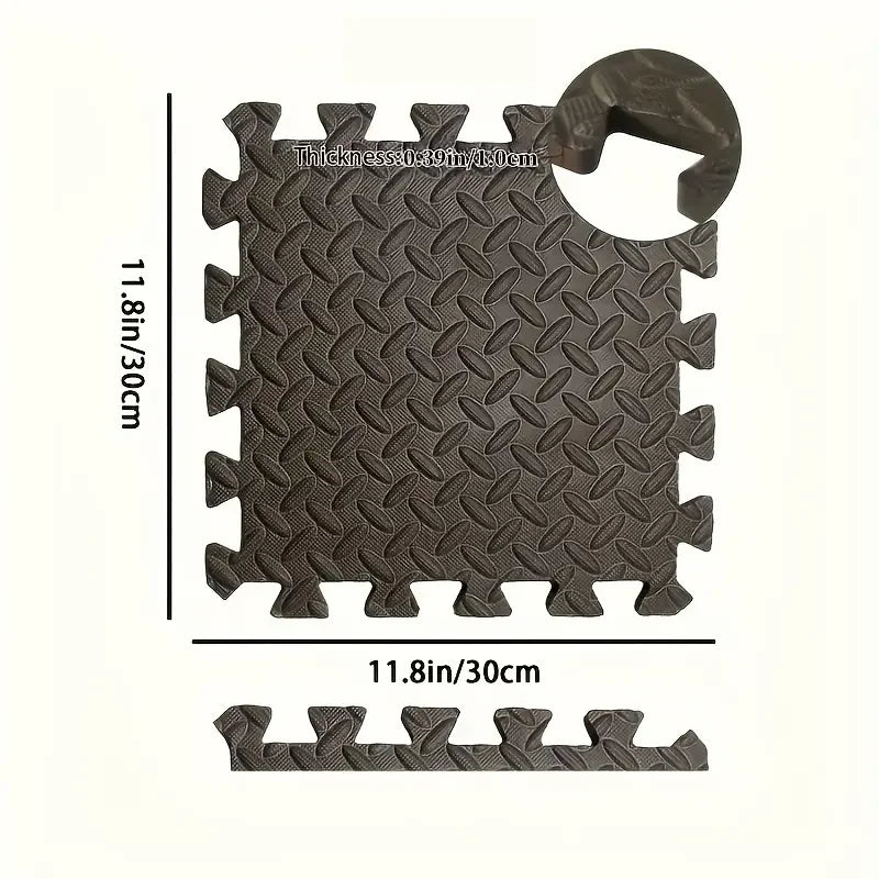 EVA Foam Patchwork Soft Play Mat - Interlocking Floor Tiles