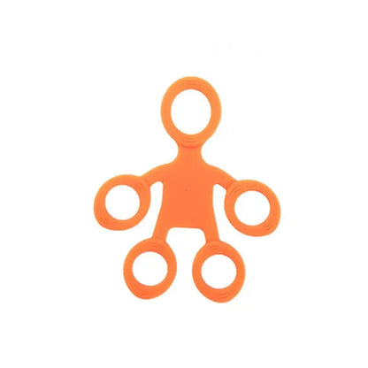 ActivePlaythings Finger Grip Strength Trainer in orange for improving hand strength and dexterity