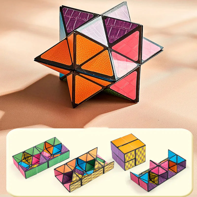 Active Playthings Geometric Magnetic Magic Cube for creative brain teaser challenges