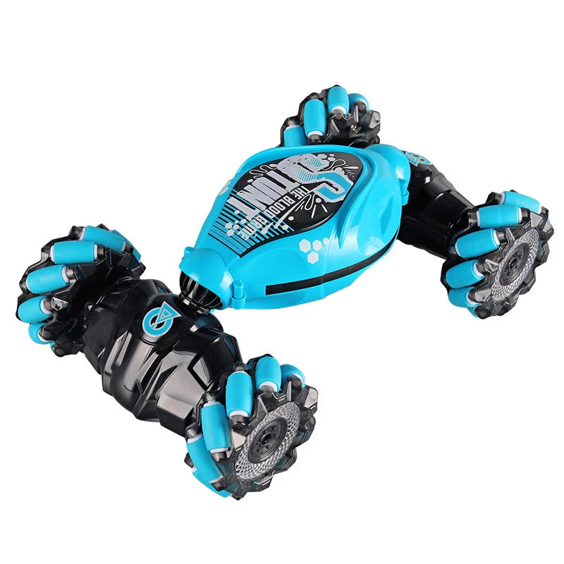 ActivePlaythings gesture sensing remote control car in blue and black for exciting outdoor fun