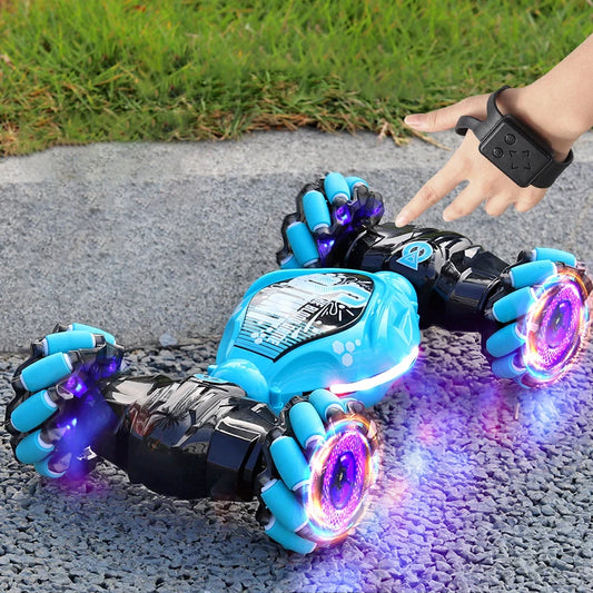 ActivePlaythings gesture sensing remote control car with colorful lights for dynamic performances and fun play