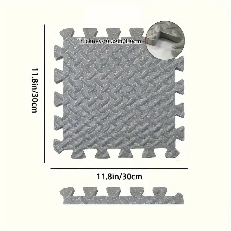 EVA Foam Patchwork Soft Play Mat - Interlocking Floor Tiles