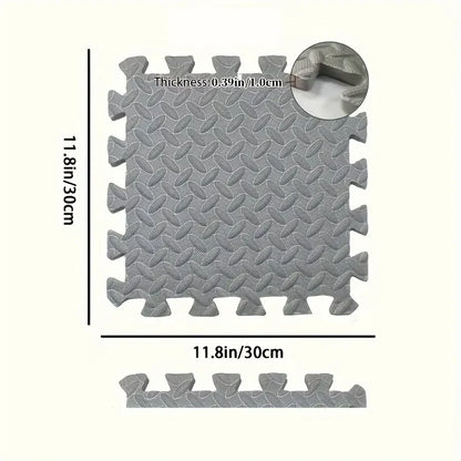 EVA Foam Patchwork Soft Play Mat - Interlocking Floor Tiles