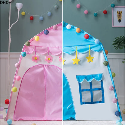ActivePlaythings kids indoor play tent with colorful design and decorative lights for fun playtime