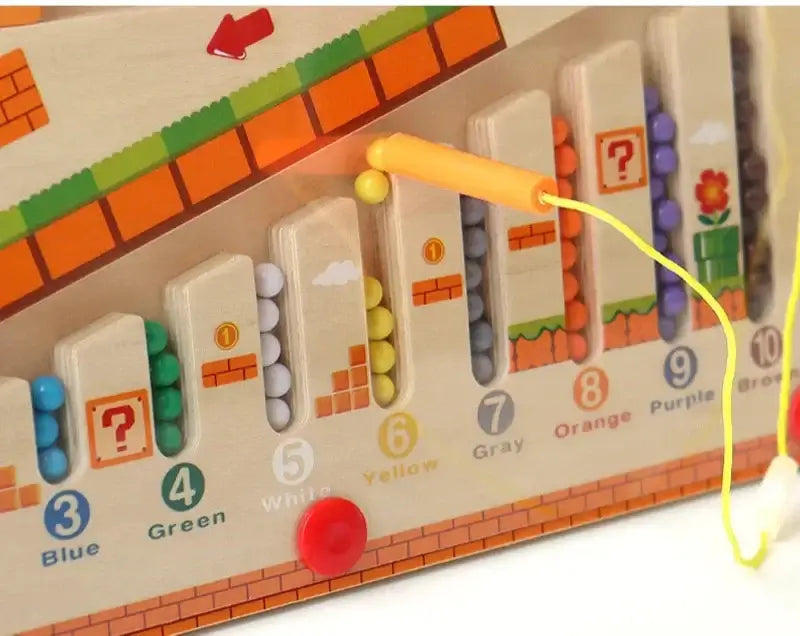 Active Playthings magnetic color number puzzle designed for early learning and color recognition