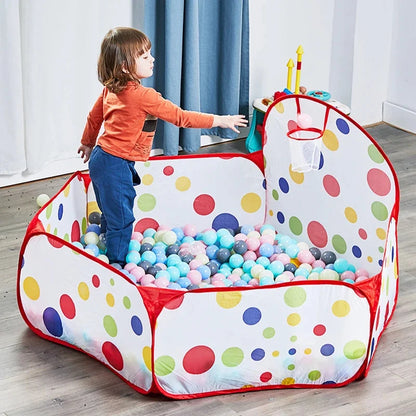ActivePlaythings portable ball pit for toddlers with colorful balls and a fun design for playtime