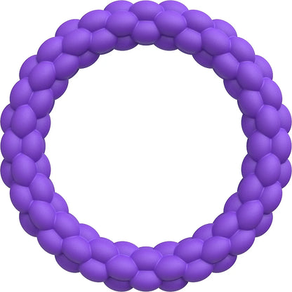 Purple sensory bracelet for anxiety made of soft textured beads by Active Playthings
