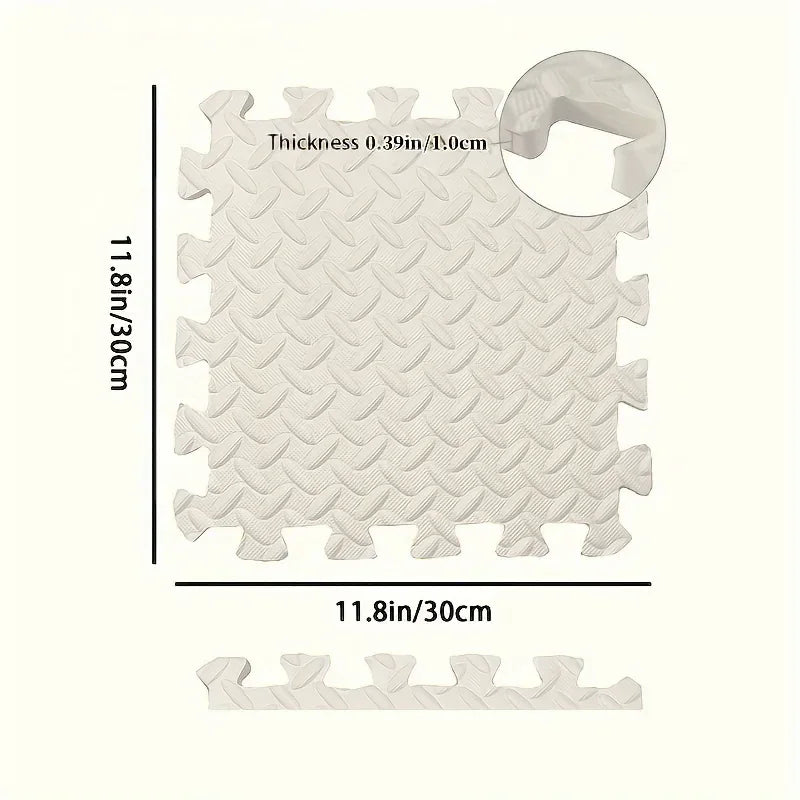 EVA Foam Patchwork Soft Play Mat - Interlocking Floor Tiles