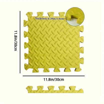 EVA Foam Patchwork Soft Play Mat - Interlocking Floor Tiles